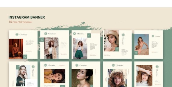 Шаблон для соцсетей на тему графика