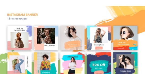 Шаблон для соцсетей на тему графика