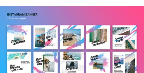 Шаблон для соцсетей на тему графика