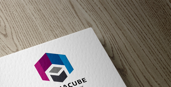 Шаблон логотипа на тему графика