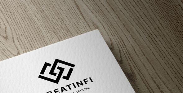 Шаблон логотипа на тему графика