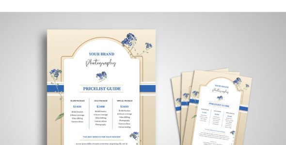 Фирменный стиль на тему графика