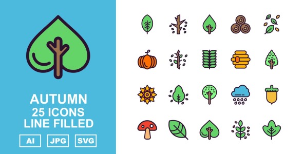 Набор иконок на тему weather