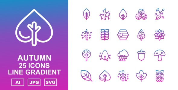 Набор иконок на тему weather