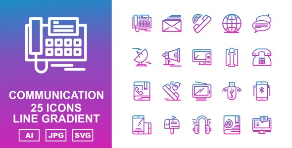 Набор иконок на тему computer