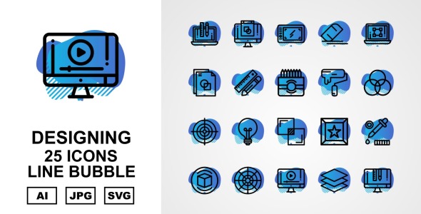 Набор иконок на тему data