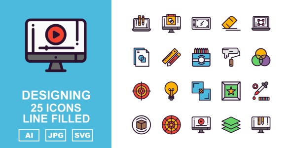 Набор иконок на тему data