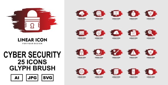 Набор иконок на тему security