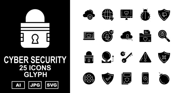 Набор иконок на тему security