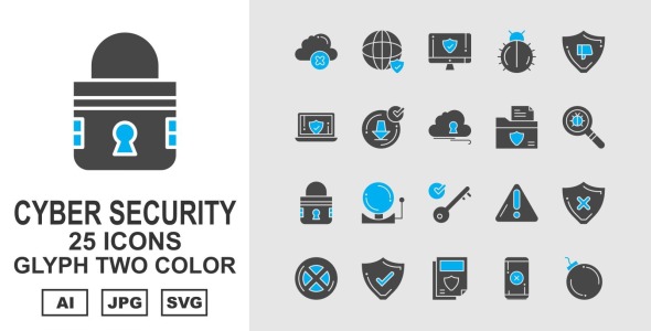 Набор иконок на тему security