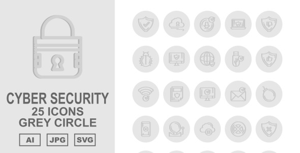 Набор иконок на тему security