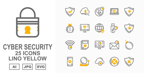 Набор иконок на тему security