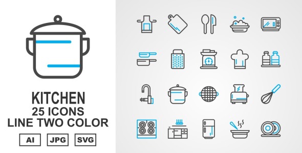 Набор иконок на тему food