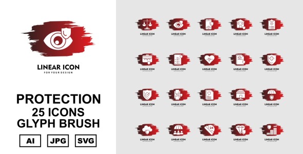 Набор иконок на тему security