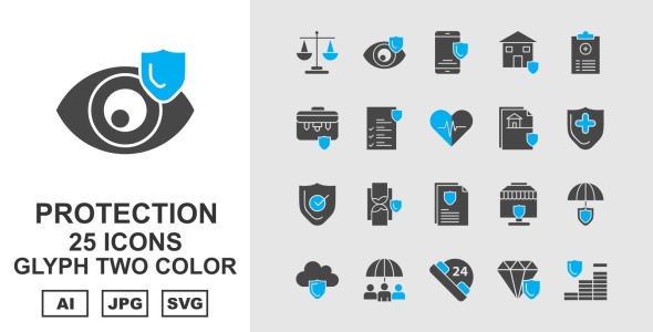 Набор иконок на тему security