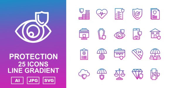 Набор иконок на тему security