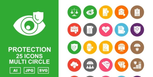 Набор иконок на тему security