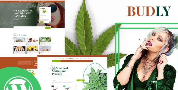 Cannabis Shop WordPress Theme