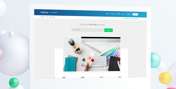 UI элементы на тему графика