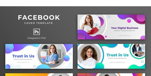 Шаблон для соцсетей на тему графика