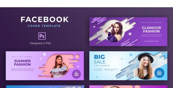 Шаблон для соцсетей на тему графика