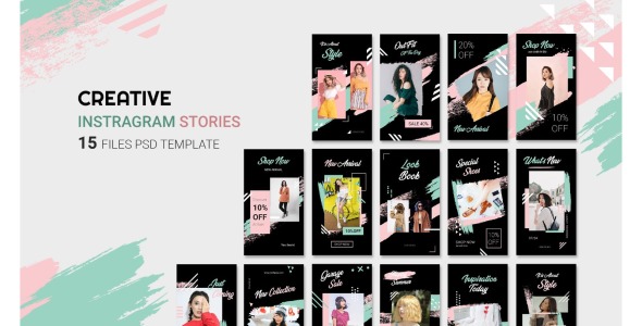 Шаблон для соцсетей на тему графика