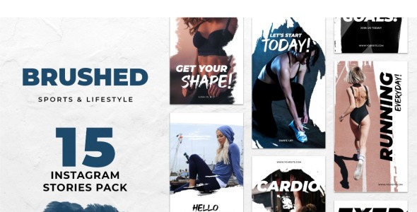 Шаблон для соцсетей на тему графика