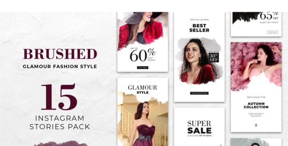 Шаблон для соцсетей на тему графика