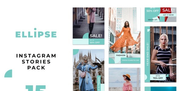 Шаблон для соцсетей на тему графика