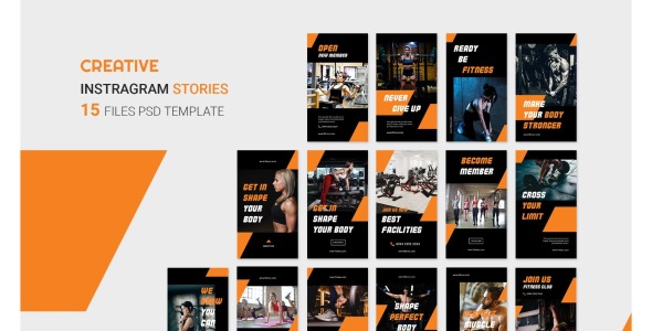 Шаблон для соцсетей на тему графика