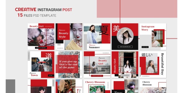 Шаблон для соцсетей на тему графика