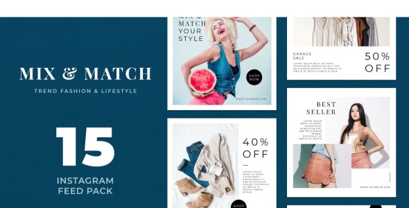 Шаблон для соцсетей на тему графика