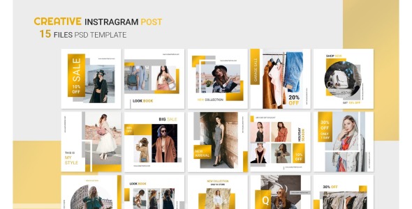 Шаблон для соцсетей на тему графика