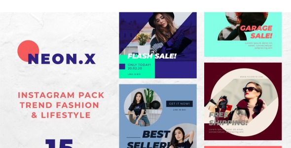 Шаблон для соцсетей на тему графика