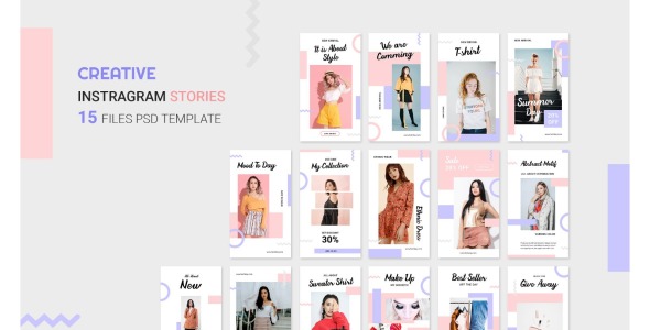 Шаблон для соцсетей на тему графика