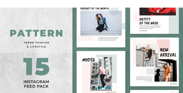 Шаблон для соцсетей на тему графика