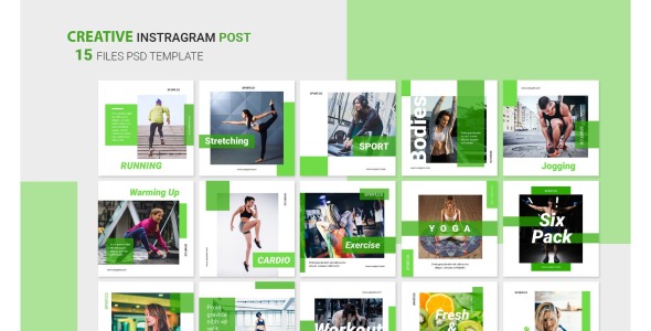 Шаблон для соцсетей на тему графика