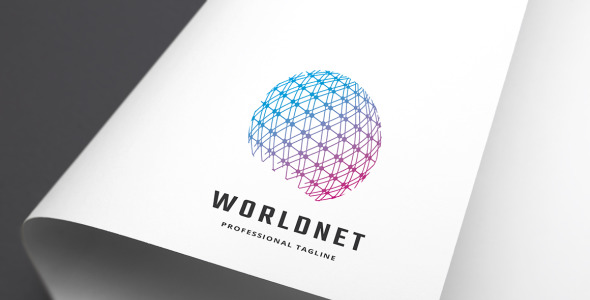 Шаблон логотипа на тему графика