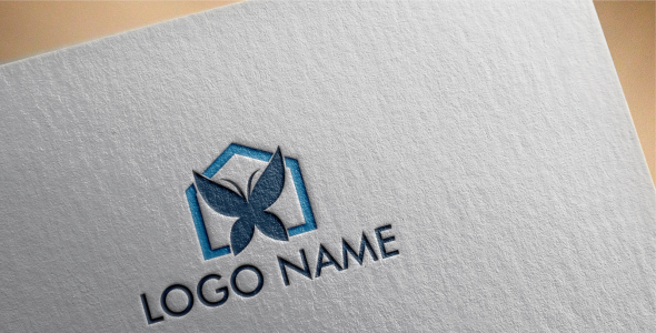 Шаблон логотипа на тему графика