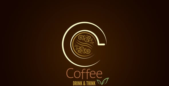 Шаблон логотипа на тему графика