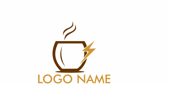 Шаблон логотипа на тему графика