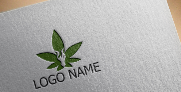 Шаблон логотипа на тему графика