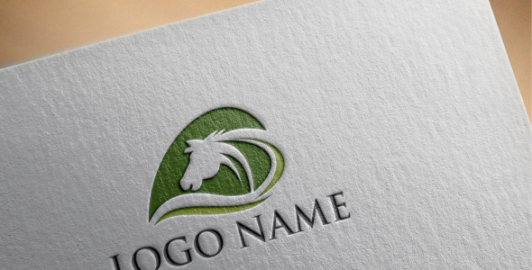 Шаблон логотипа на тему графика