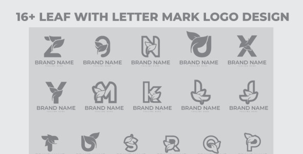 Шаблон логотипа на тему графика