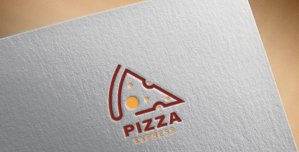 Шаблон логотипа на тему графика