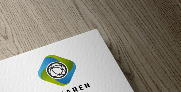 Шаблон логотипа на тему графика