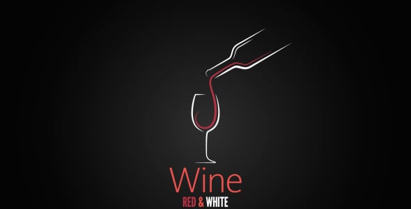 Шаблон логотипа на тему графика