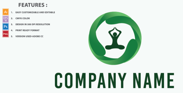 Шаблон логотипа на тему графика