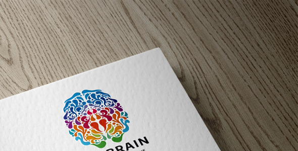 Шаблон логотипа на тему графика