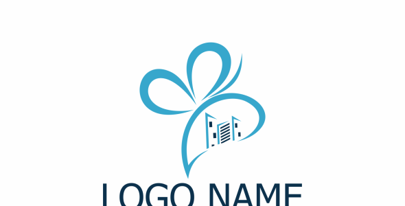 Шаблон логотипа на тему графика